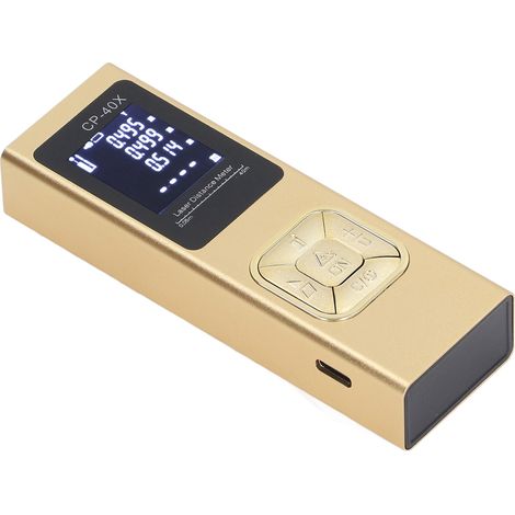 Télémètre Laser 40m avec Mesure Rapide et Écran LCD Clair - Détecteur de Distance Portable Haute Précision (1/5)