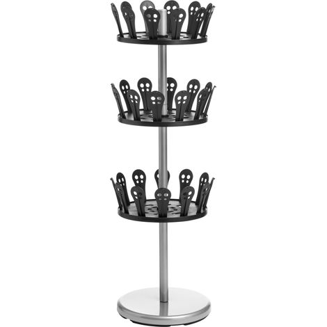 Premier Housewares 3 Tier Revolving Shoe Stand (1/2)