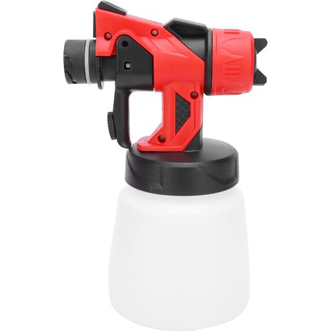 Pistolet à peinture électrique à jet divisé pour voiture, meubles, murs, clôtures, 550 W, prise 220-240 V (1/5)