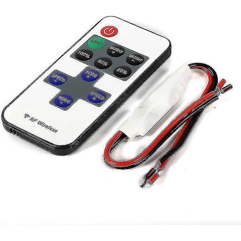 Variateur de lumière sans fil RF 12 V pour mini ruban LED (neuf) (1/5)