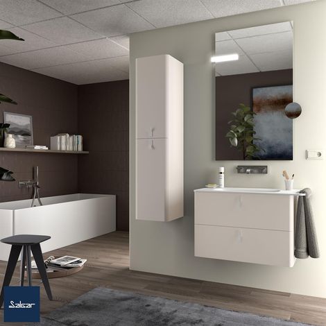 Schrank wandhängend UNIIQ 800 2 Schubladen mit Softeinzug NATA 797 x 540 x 450 mm (1/2)