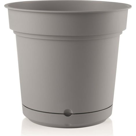 Vaso Ø18x16,2 cm in Polipropilene Hydral 18 Grigio (1/2)