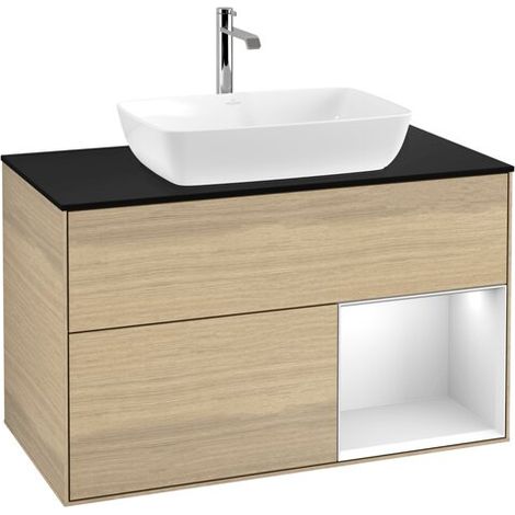 Villeroy & Boch G782MTPC Armoire sous-lavabo Finion G78 (1/2)