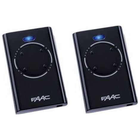 Télécommande FAAC XT4 868 SLH NOIR Pack de 2 - Noir (1/5)