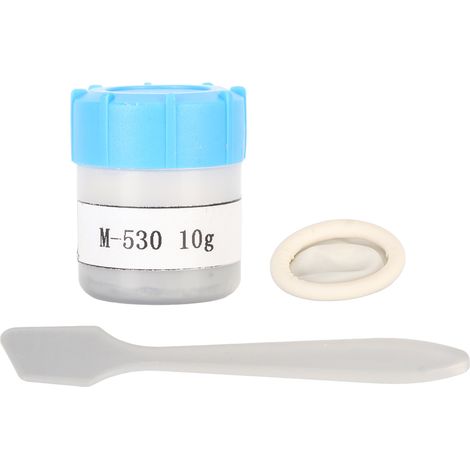 Pâte thermique 3,2W/m.k haute conductivité pour CPU, GPU, LED - Adhésion forte et sûre - 10g/0,35oz (1/5)