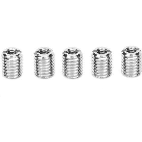 Packung mit 10 Reduziermuttern für Innen-/Außengewinde: Innengewinde M40,7, Außengewinde M81,25, Länge 10 mm (1/5)
