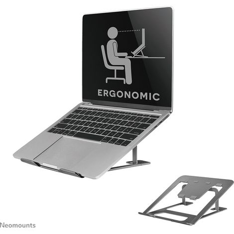 Neomounts NSLS085GREY laptop-ständer Grau 43,2 cm (17") (1/5)