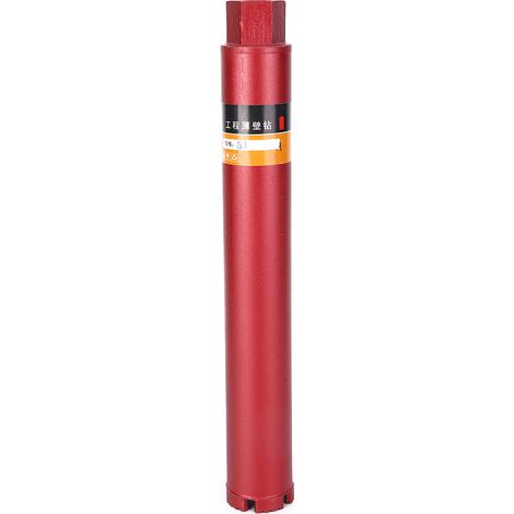 Scie cloche carbure pour béton, brique et ciment - Lot de forets carotteuse 51x370mm pour murs en maçonnerie (1/5)