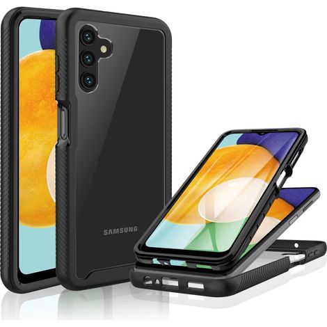FUNDA NEGRA PARA SAMSUNG GALAXY A13 5G PROTECCIÓN FRONTAL (1/5)