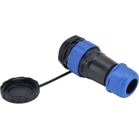 Luftfahrtstecker IP68 wasserdicht SP28 Rückmutter-Schweißanschluss Stecker und Buchse 380V 25A8-polig (1/5)