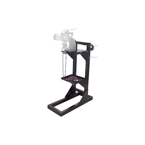 Etablis Métal Pour Affuteuses De Chaînes De Tronçonneuses. Hauteur 107cm. Base 80x35cm (livré Sans Affuteuse).