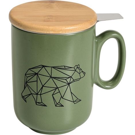 Table-et-cook Origami Bär Teekanne Kaki 450 ml