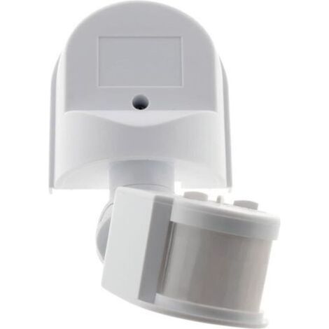 Detector de movimiento blanco - IP54-Crezuo