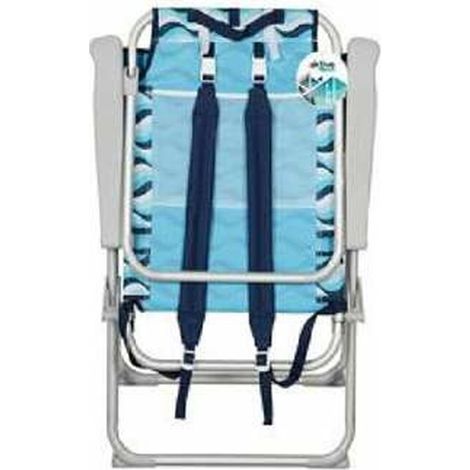 Sedia da Spiaggia Aktive 64 x 63 x 43 cm Celeste (1/2)