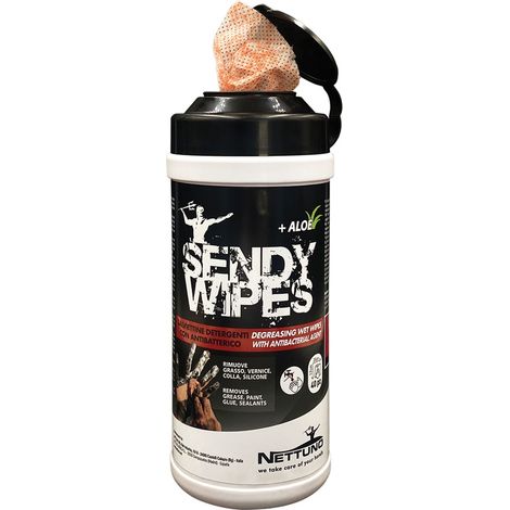 SALVIETTE UMIDIFICATE 'SENDY WIPES' 80 salviette - cm 19,5 x 26