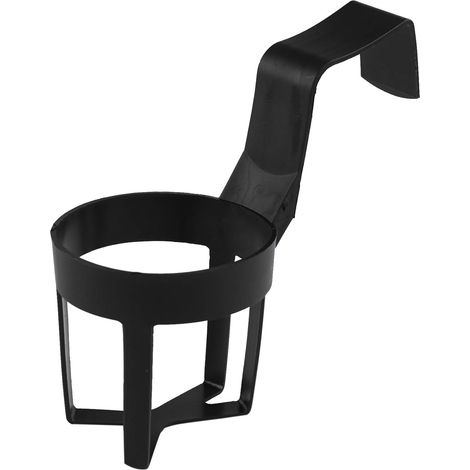 Porte-gobelet Voiture - 1 Pièce - Plastique Noir - Suspension Fenêtre - Pour Bouteille Et Canette - 14x7x14 Cm (1/5)