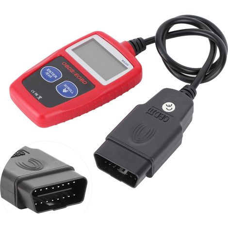 OBD2-Kfz-Diagnosegerät, Motorfehlerscanner, hintergrundbeleuchtetes LCD-Display, Kfz-Werkzeug MS309 (1/5)