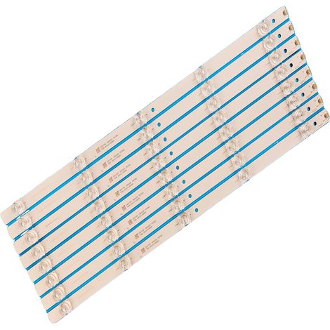 LED-Hintergrundbeleuchtungsstreifen, Länge 488 mm, Anzahl der LED-Perlen 5, Spannung 3V, Verpackung enthält 8 Stück, Kompatibilität mit verschiedenen (1/5)
