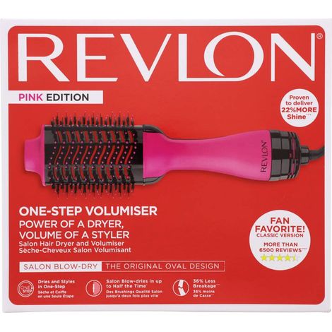 Brosse à friser sèche-cheveux ionisante 800 W Revlon One-Step RVDR5222 ROSE