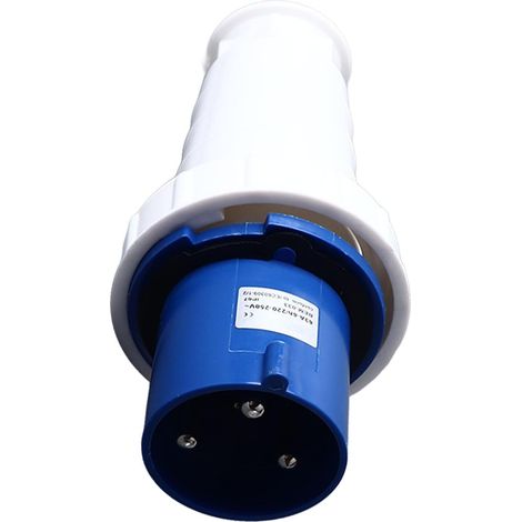 Connecteur Industriel étanche, Connexion Stable, Prise d'alimentation mâle Femelle, 3 Broches 63A 220-250V (BEM-033) (1/5)