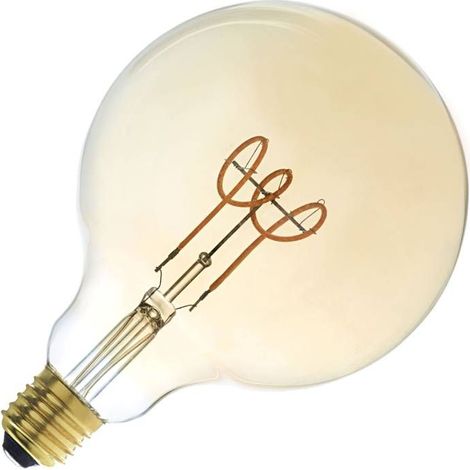 Lpe déco globe E27 LED 3,5W 2200K 130lm Cl. Enrg G 25000H dimmable ambrée ARIC 20021 (1/5)