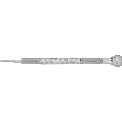 Tournevis à fente droite 1.4mm (0.06 pouce) pour réparation précise de montres et bijoux - Outil portable de précision (1/5)