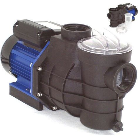 Schwimmbadpumpe Umwälzpumpe Poolpumpe 1100W Filterpumpe Pumpe 57401 Wasserpumpe