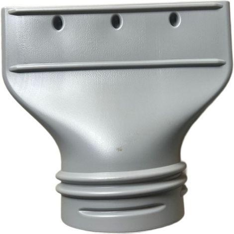 Adaptateur Tuyau Climatiseur Mobile, Raccord plat pour tuyau d’échappement, Adaptateur Plat pour Tuyau D'évacuation de Climatisation 130, 150 mm (1/5)