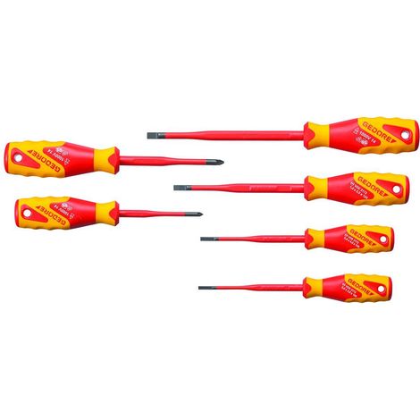 Gedore VDE 2162-2172 PZ-06 Kit cacciaviti Croce, Taglio
