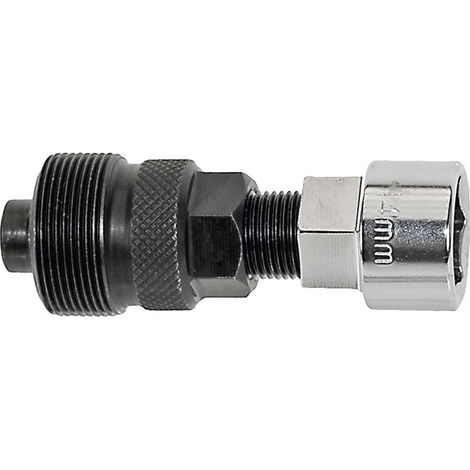 Extracteur de manivelle vélo pour pédaliers axe carré – Acier robuste – Clé hexagonale 14mm requise – Outil de mécanicien (1/2)