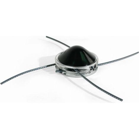 Oregon – Tête de débroussailleuse Jet-Fit 4 brins – Compatible avec coupe-bordures ≥ 25cc – Fils précoupés Flexiblade™ – 111111
