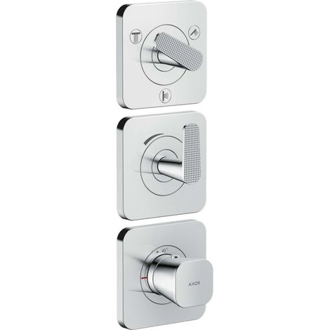 Axor Citterio C - Miscelatore termostatico ad incasso per 3 utenze, cromo 49711000 (1/2)
