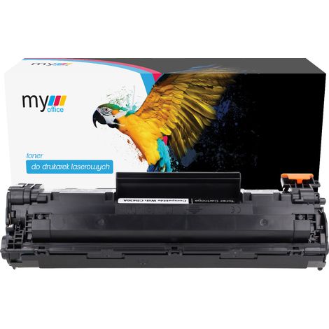 Reemplazo de tóner para mi impresora HP CB436A de oficina (1/5)