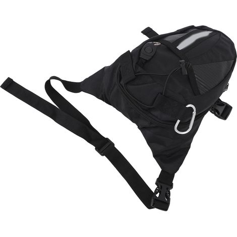 Sacoche de cuisse multifonctionnelle, résistante à l'usure et ajustable pour moto, idéale pour les voyages en plein air. (1/5)