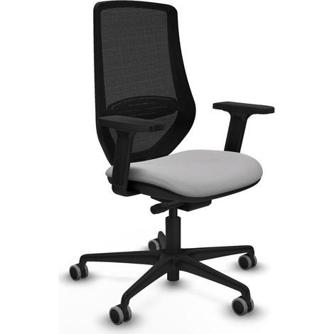 Piqueras y Crespo Mardos Chaise ergonomique noir bureau (1/3)