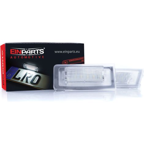 Luces LED para matrícula, 6000 K, blanco frío, 12 V, CANBUS, para Audi TT 8N (1998-2006) (1/4)