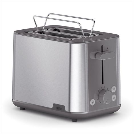 Delonghi PurShine HT 1510 GY grille-pain argent moderne