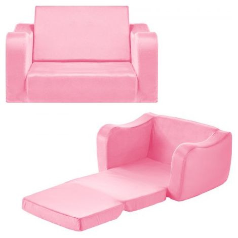 Canapé pour Enfants 2-en-1 Convertible en Chaise Longue (1/5)
