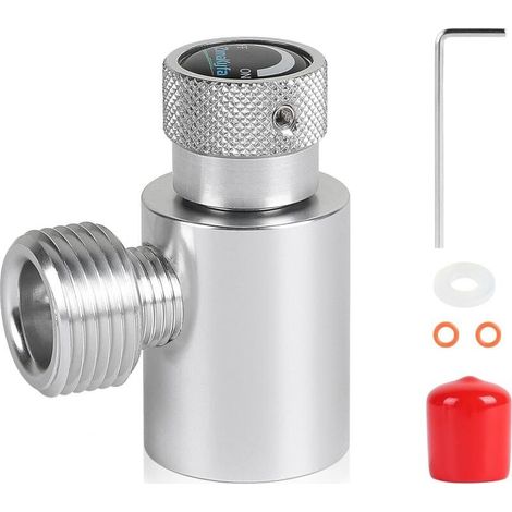 Adaptateur CO2 - Filetage Interne TR21-4 Filetage Externe W21 8-14 - Pour Machine À Soda Et Aquarium - Lot De 1 (1/5)