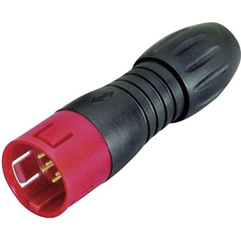 Binder 99-9125-50-08 conector redondo negro 8 polos IP67