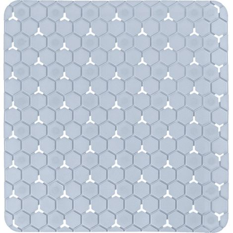 Tappeto bagno antiscivolo azzurro 54x54 cm Maia (1/5)