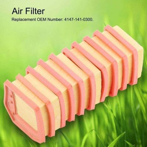 Filtre à Air - Pour Débroussailleuse Stihl FS240 FS260 FS360 FS410 FS460 - Référence OEM 4147-141-0300 - Lot de 10 (1/4)