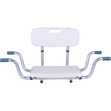 Antar AT51032 Baño Asiento con Respaldo 1.90 kg, Blanco (1/3)