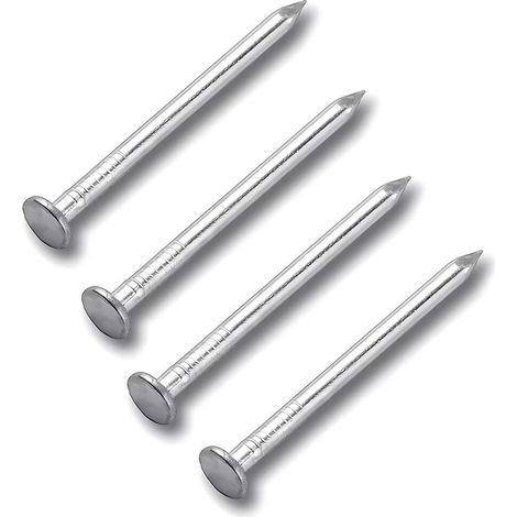 Clou de Ciment Clous en Acier Inoxydable 304 Clous Muraux Clous à Bois Clous de Tir M2x25mm (200 Pièces) (1/5)