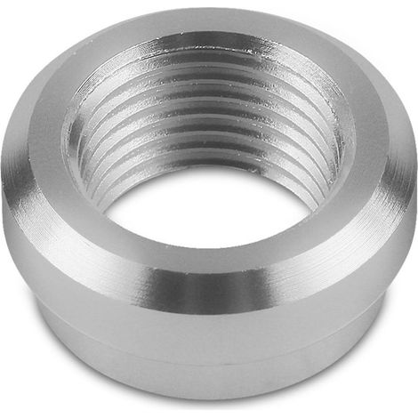 Raccord à souder 3/8" NPT, adaptateur de tuyau fileté femelle en aluminium pour réservoir de carburant de véhicule (1/5)