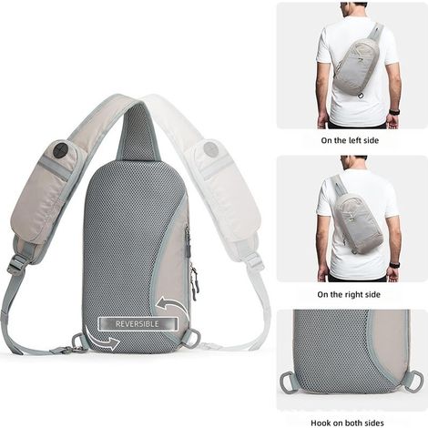 Sac bandoulière léger pour les voyages, le sport et la course à pied (1/5)