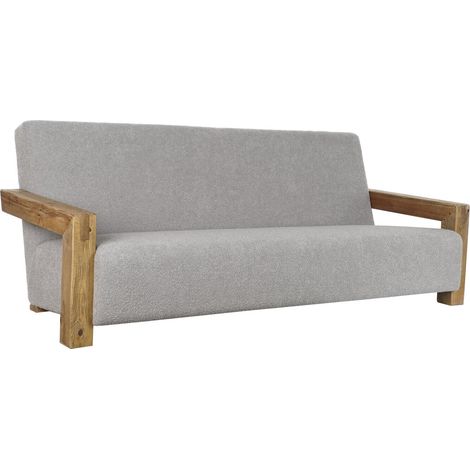 Sofa Madera Reciclada Poliester 221X94X83 Boucle (1/5)