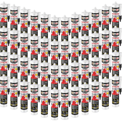 Bitumenkleber 48 x 310 ml Dachdichtstoff Bitumen Dichtmasse Schindelkleber (1/2)