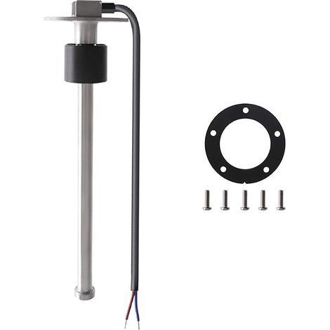 LaBlanc - Sensore di livello carburante 0190 ohm Unità ricevitore carburante per barca, auto Sensori di livello acqua 225 mm