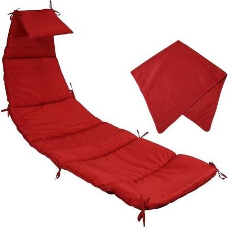 Coussin de rechange et parasol pour chaise longue - Améliorez votre fauteuil hamac suspendu d'extérieur avec des accessoires résistants et élégants,D